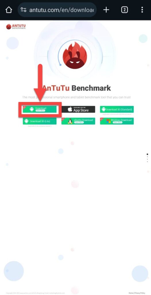 Download AnTuTu benchmark for Android